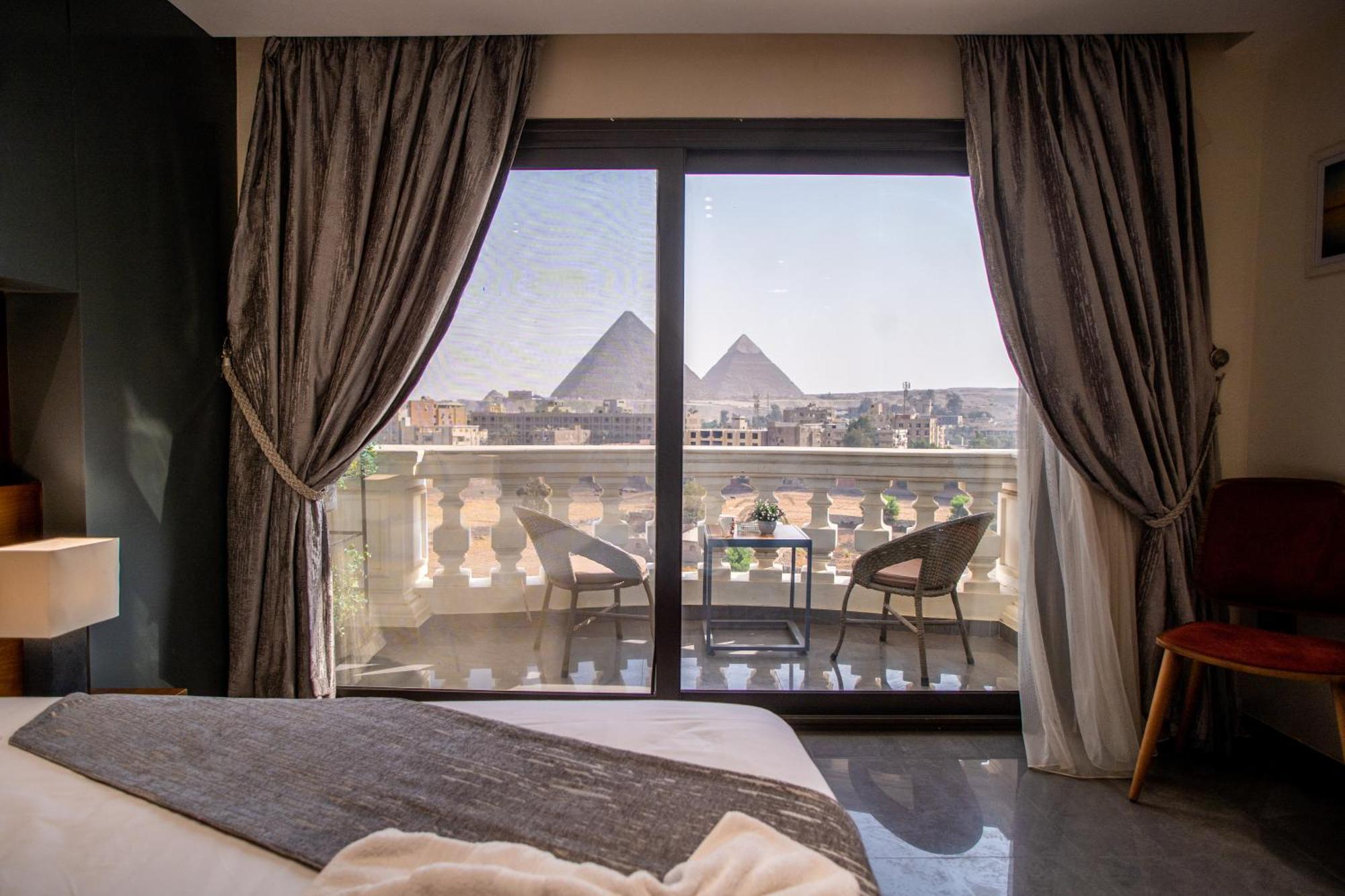 New Top Pyramids Hotel Il Il Cairo Esterno foto