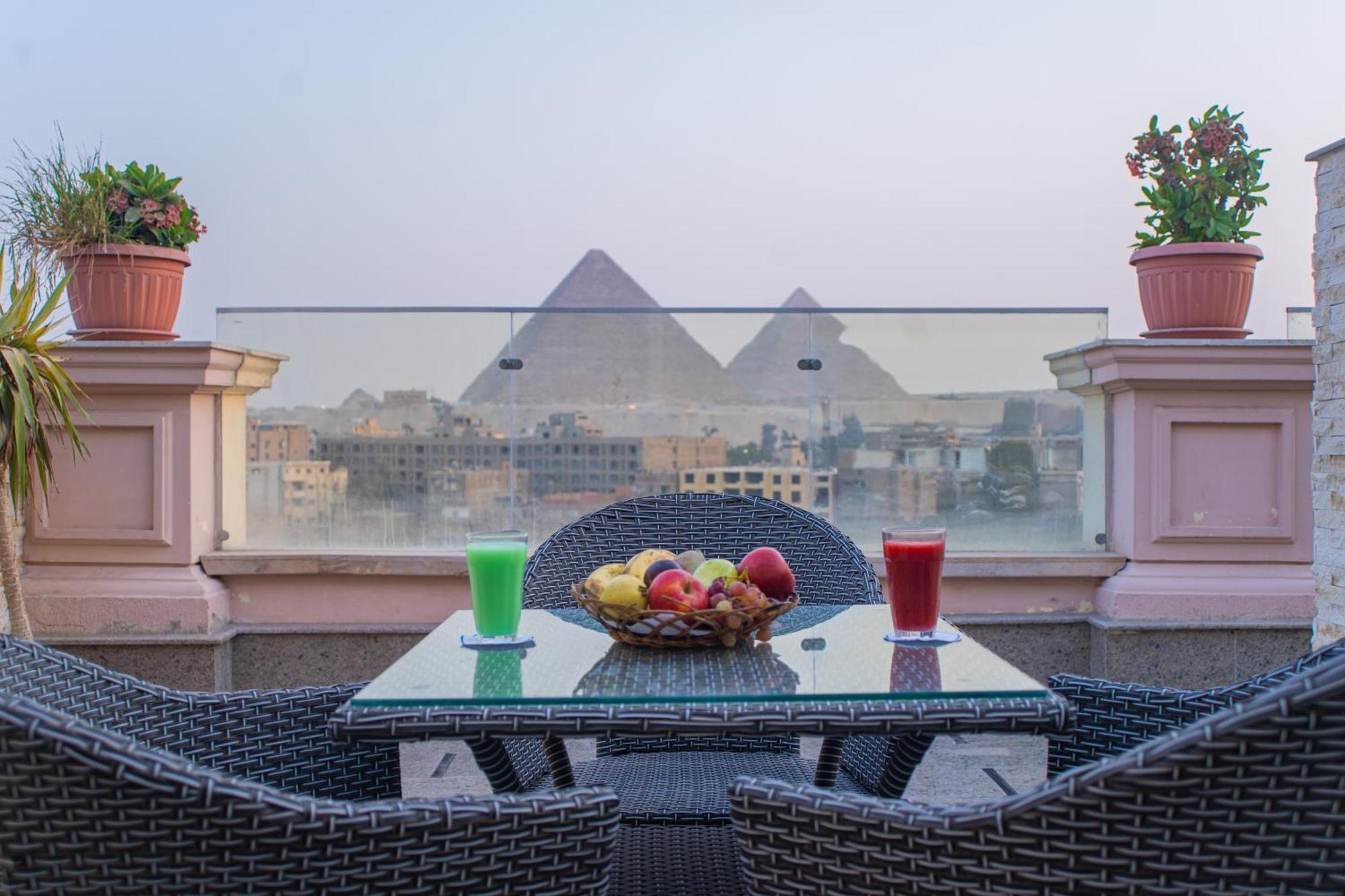New Top Pyramids Hotel Il Il Cairo Esterno foto