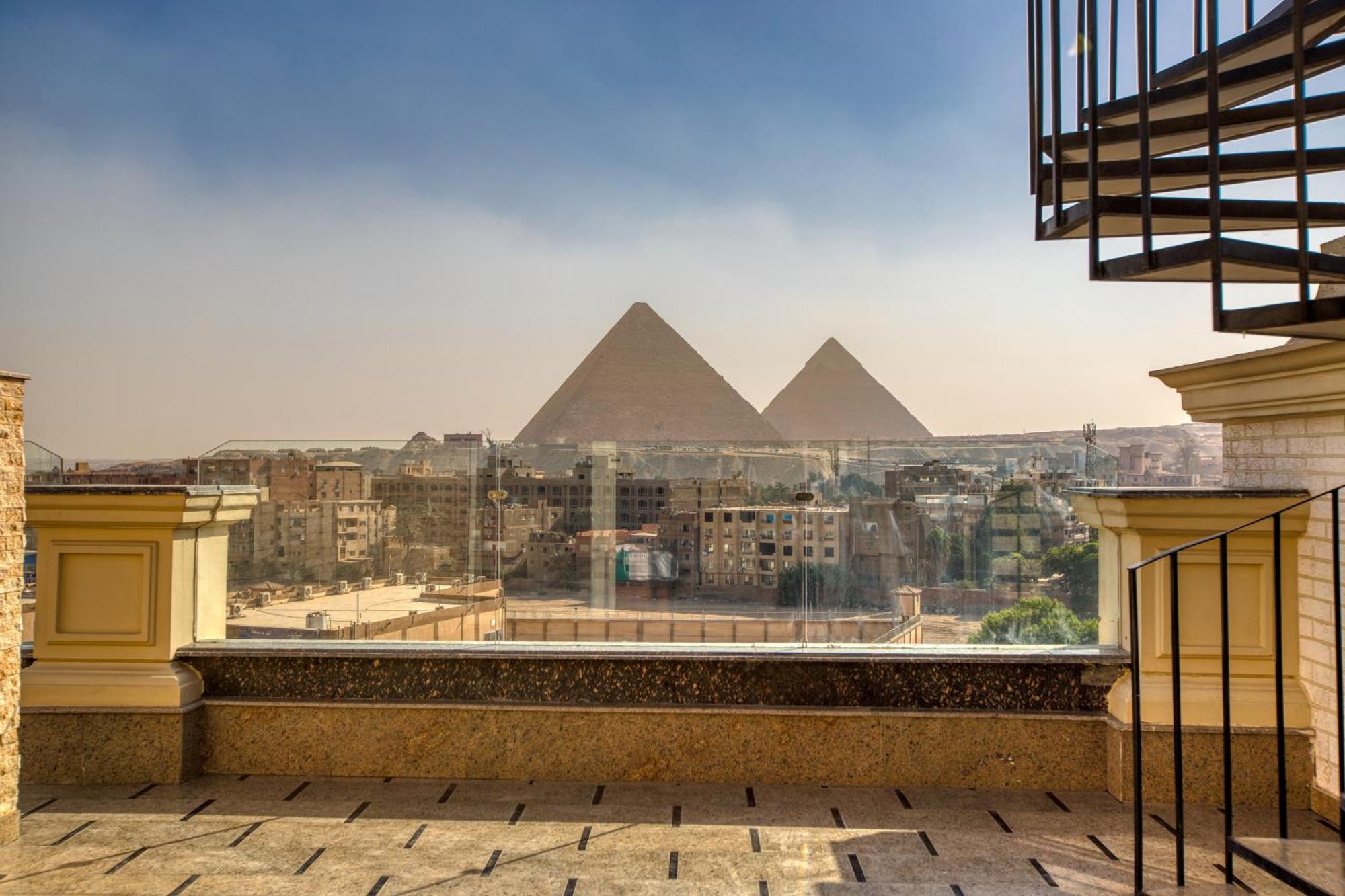 New Top Pyramids Hotel Il Il Cairo Esterno foto