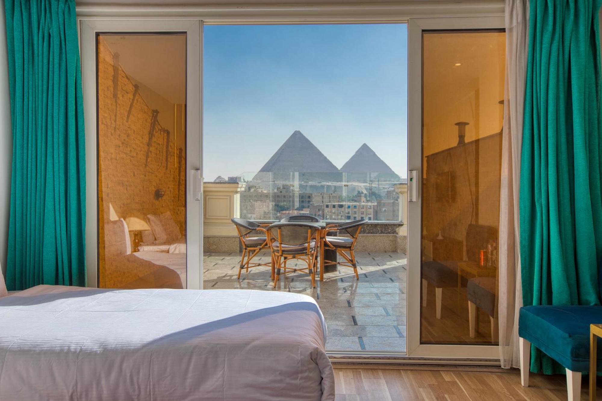 New Top Pyramids Hotel Il Il Cairo Esterno foto