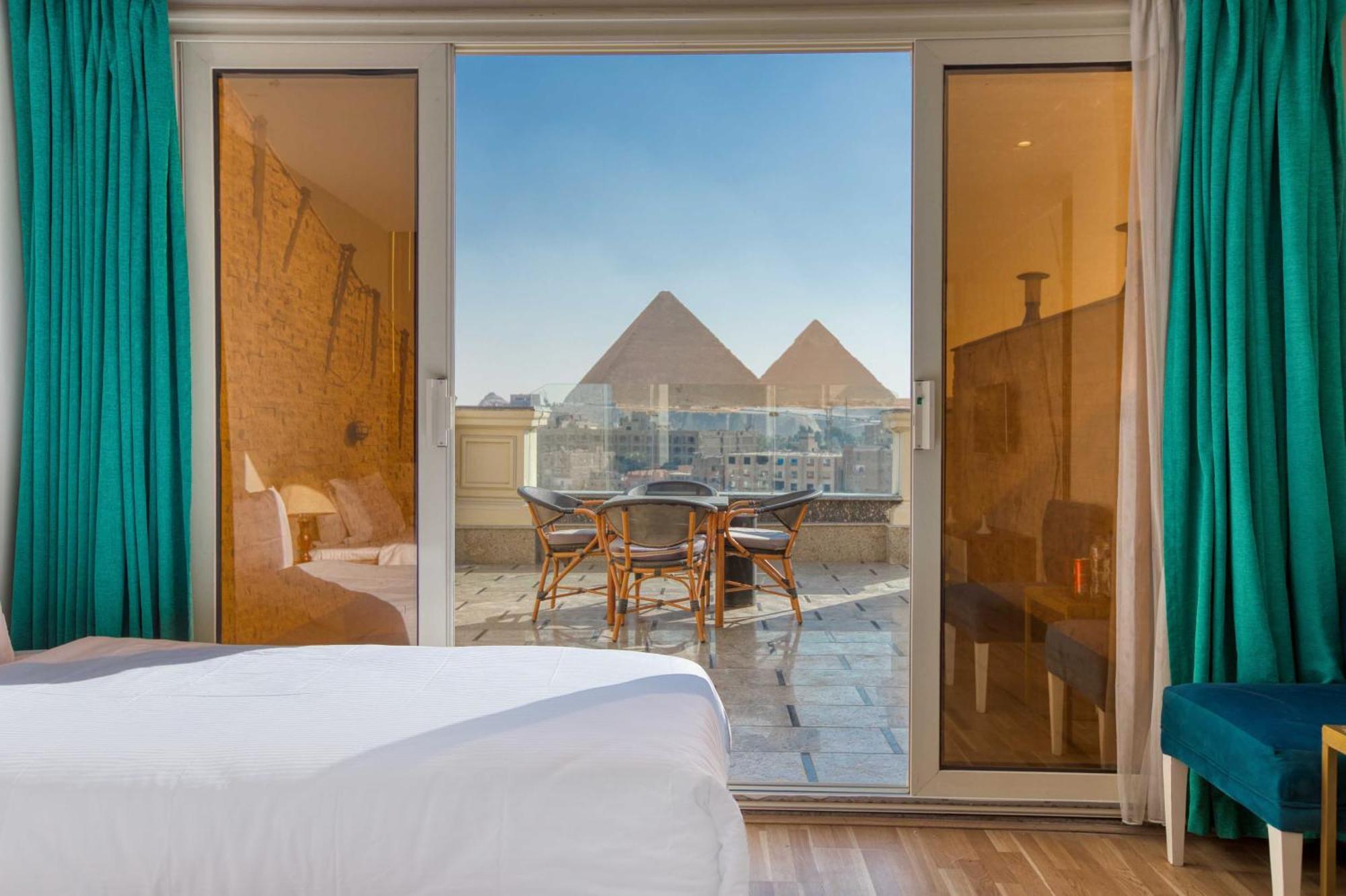 New Top Pyramids Hotel Il Il Cairo Esterno foto