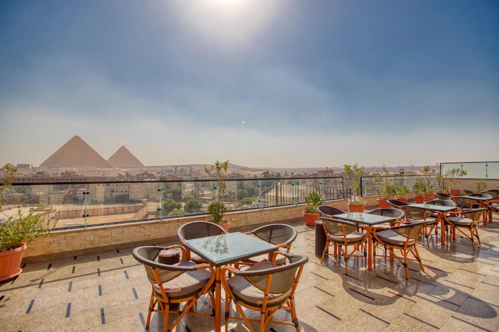 New Top Pyramids Hotel Il Il Cairo Esterno foto