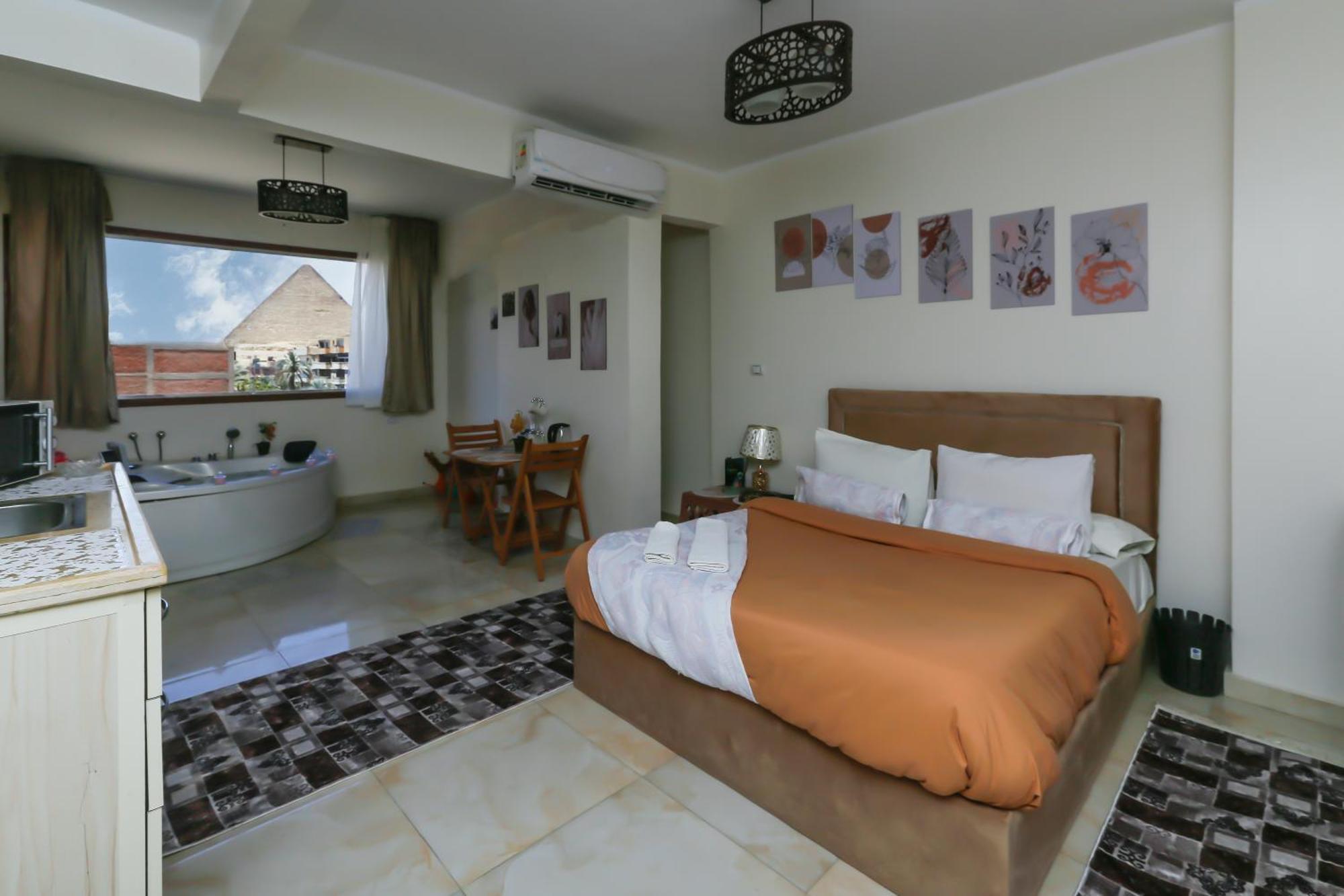 New Top Pyramids Hotel Il Il Cairo Esterno foto