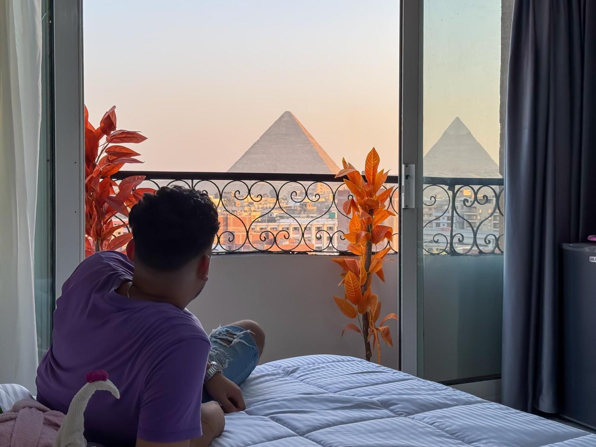 New Top Pyramids Hotel Il Il Cairo Esterno foto